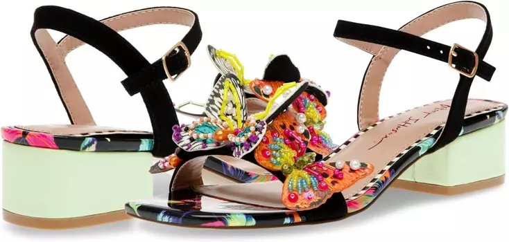 Сандалии Blue by Betsey Johnson Lotty, цвет Black Butterfly