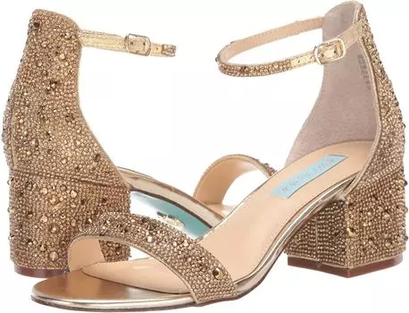Сандалии Blue by Betsey Johnson Mari Heeled Sandal, золотой