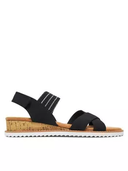 Сандалии BOBS Desert Kiss-Shore Enough 114130/BLK Skechers, черный