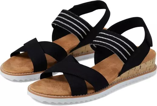 Сандалии BOBS from SKECHERS Desert Kiss - Shore Enough, черный
