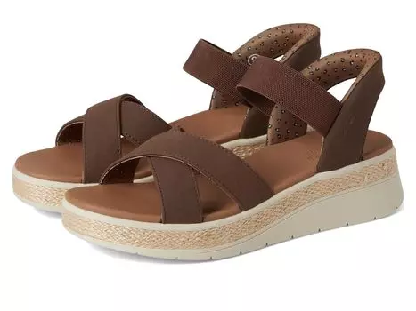 Сандалии BOBS from SKECHERS Hands Free Slip-ins Bobs Sun Ray - Move Over, цвет Chocolate