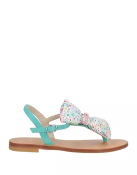 Сандалии Bonpoint, бирюзовый