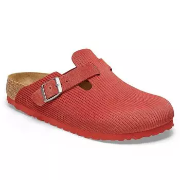 Сандалии Boston VL Corduroy Sienna Red womens Birkenstock, цвет Rot/Rot
