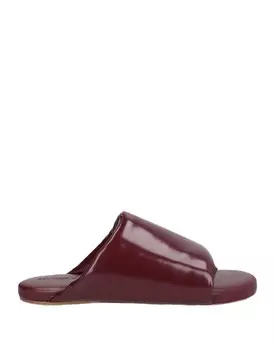 Сандалии Bottega Veneta, бордовый