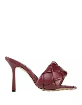 Сандалии Bottega Veneta, бордовый