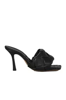 Сандалии Bottega Veneta Lidos, черный