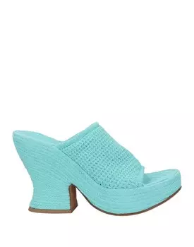 Сандалии Bottega Veneta, небесно-голубой