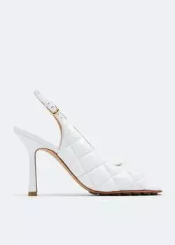 Сандалии Bottega Veneta Padded, белый
