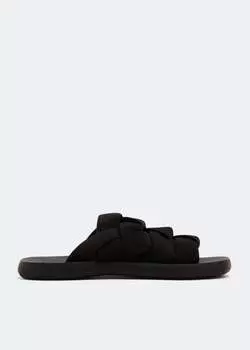 Сандалии BOTTEGA VENETA Plat sandals, черный
