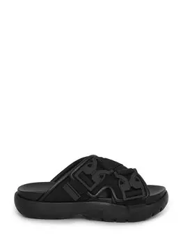 Сандалии Bottega Veneta Snap, черный