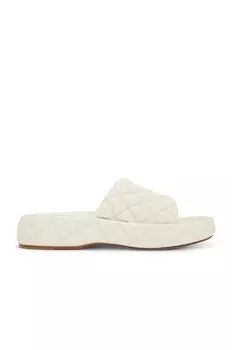 Сандалии Bottega Veneta Stretch Padded, белый