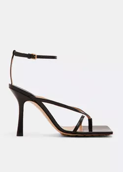 Сандалии Bottega Veneta Stretch Strap, черный