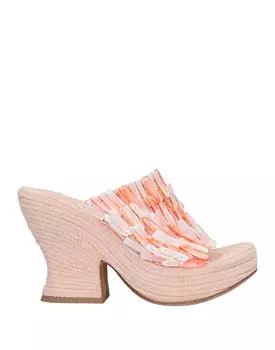 Сандалии Bottega Veneta, светло-розовый