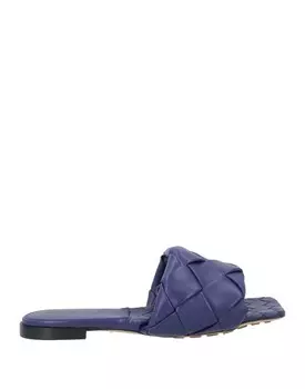 Сандалии Bottega Veneta, темно-фиолетовый