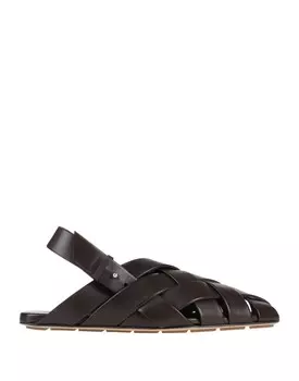 Сандалии Bottega Veneta, темно-коричневый