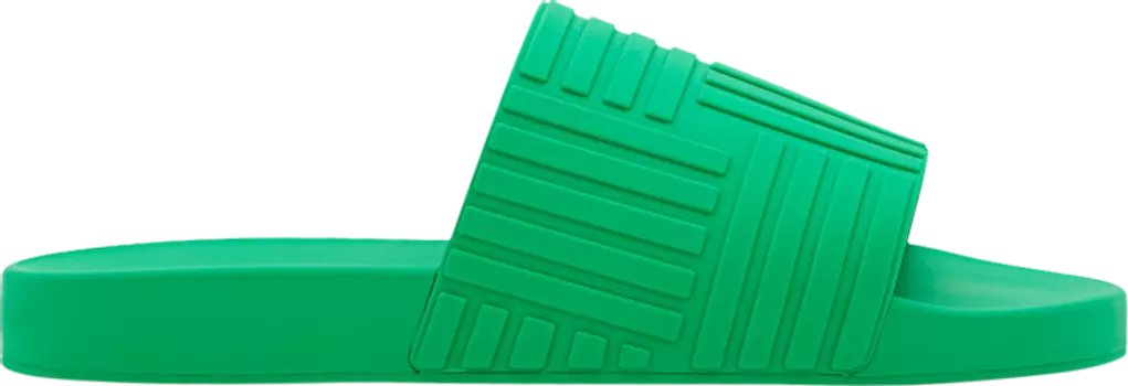 Сандалии Bottega Veneta Wmns Slide Parakeet, зеленый