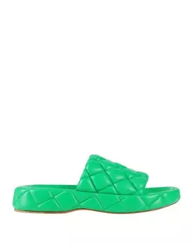 Сандалии Bottega Veneta, зеленый
