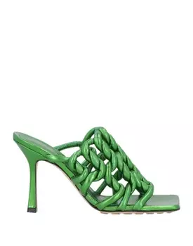 Сандалии Bottega Veneta, зеленый