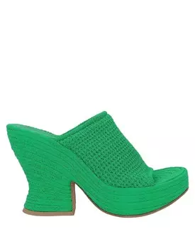 Сандалии Bottega Veneta, зеленый