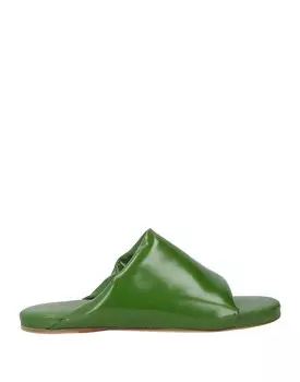 Сандалии Bottega Veneta, зеленый