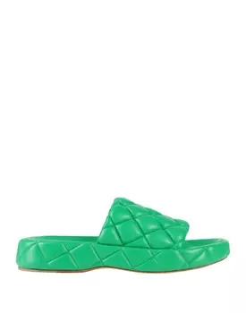 Сандалии Bottega Veneta, зеленый