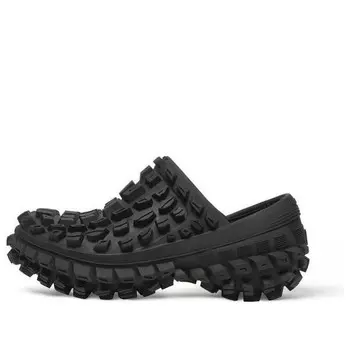 Сандалии bouncer clog in 'black' Balenciaga, черный