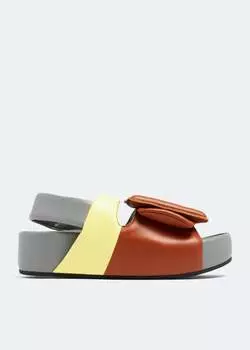 Сандалии Boyy Puffy Slingback, разноцветный