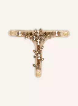 Сандалии brilliant life с отделкой драгоценными камнями Hey Marly, желтый