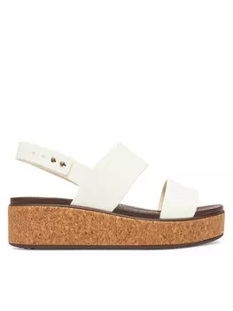 Сандалии Brooklyn Cork Low Wedge 211144 Crocs, черный