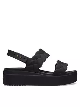 Сандалии Brooklyn Woven Upper LW 209977 Crocs, черный