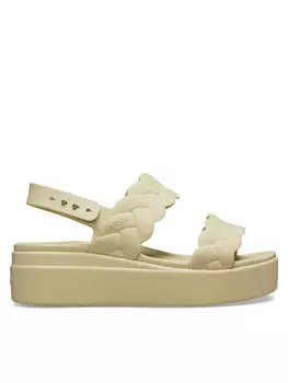 Сандалии Brooklyn Woven Upper LW 209977 Crocs, бежевый