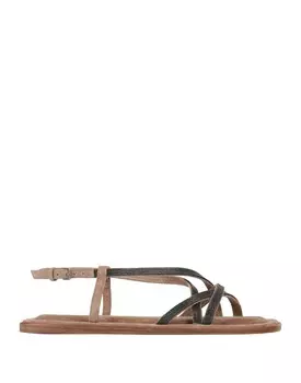 Сандалии Brunello Cucinelli, песочный