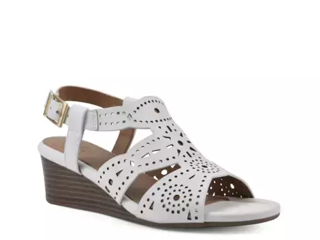 Сандалии Brush Up Wedge Sandal White Mountain, белый