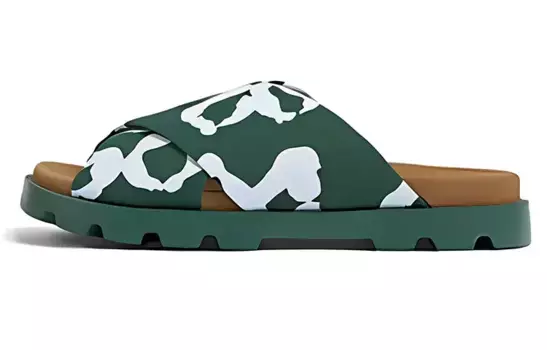 Сандалии Brutus Printed с перекрестными ремешками Camper