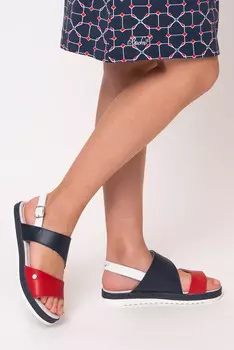 Сандалии Budmil, синий/красный