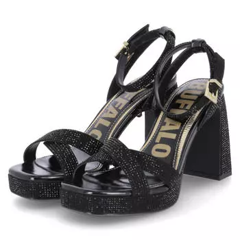 Сандалии Buffalo Sandaletten CHERRY SPARK, черный