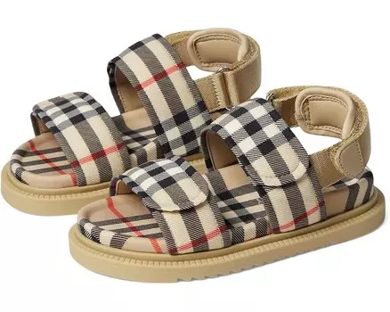 Сандалии Burberry Kids Jamie, черный