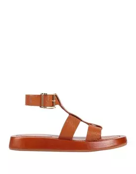 Сандалии Burberry, коричневый