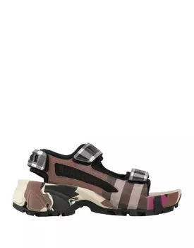 Сандалии Burberry, коричневый