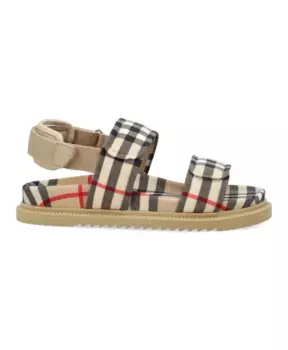 Сандалии Burberry, мультиколор