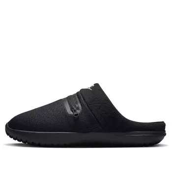 Сандалии burrow 'black white' Nike, черный