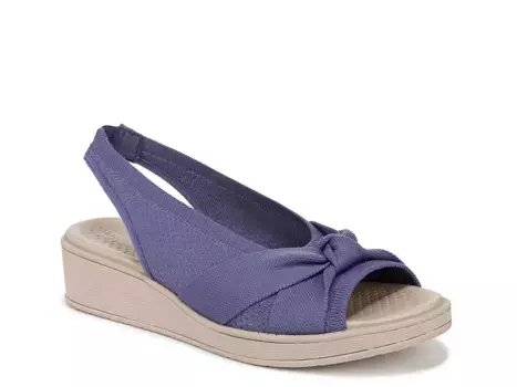 Сандалии BZees Bell Wedge, синие