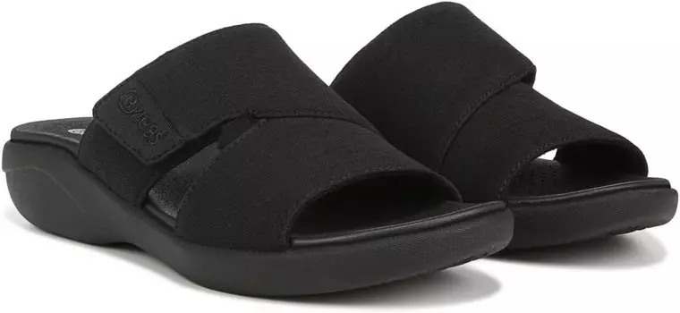 Сандалии Bzees Carefree Wedge Sandals, черный