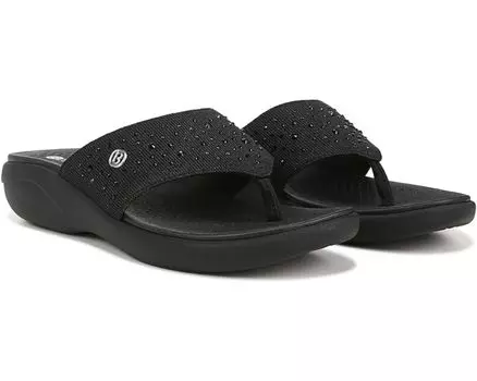 Сандалии Bzees Cruise Bright Wedge, цвет Black Fabric