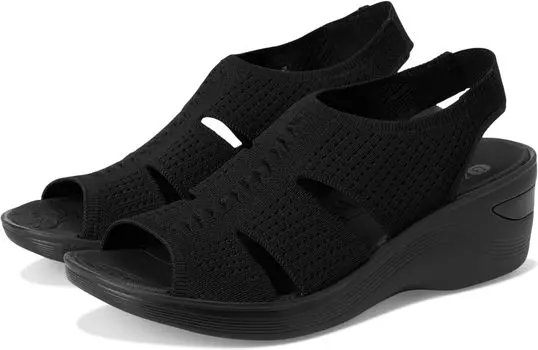 Сандалии Bzees Double Up, цвет Black Knit