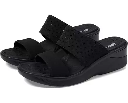 Сандалии Bzees Sienna Bright Wedge, черный
