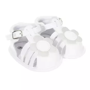 Сандалии c 8 с ремешками Le Petit Garon, белый