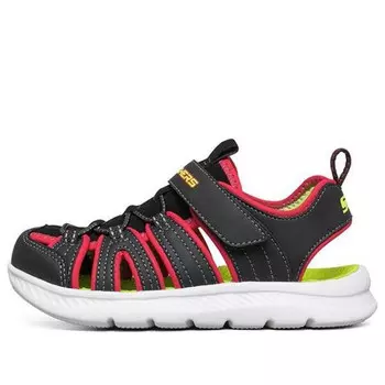 Сандалии c-flex sandal 'black red yellow' Skechers, черный
