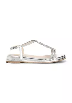 Сандалии CAFNOIR, серебряный