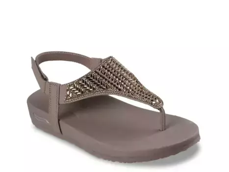 Сандалии Cali Arch Fit Meditation Hidden Gems Skechers, Mocha